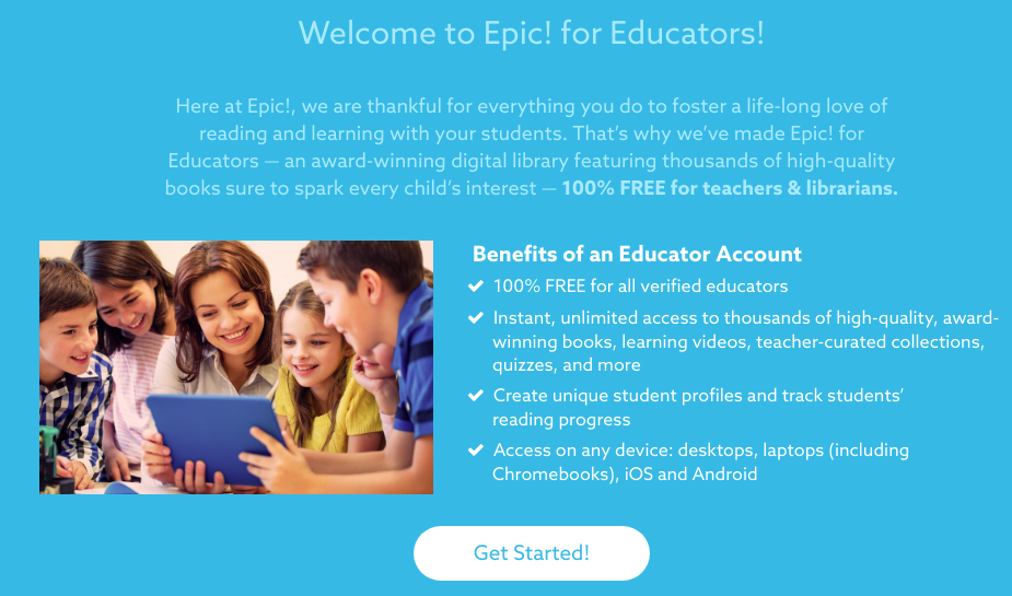 Quyền lợi của Epic cho Educator